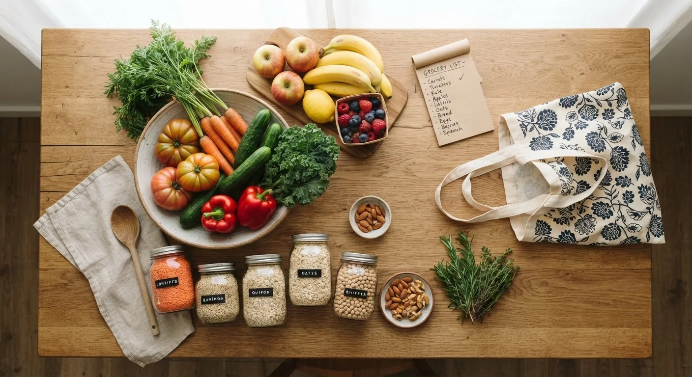A Weekly Grocery Planning Checklist for Nutritionally Balanced Households