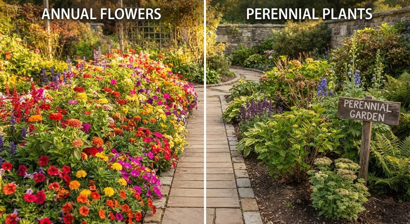 Annual vs. Perennial Plants: Choosing What Grows Back and What Doesn't