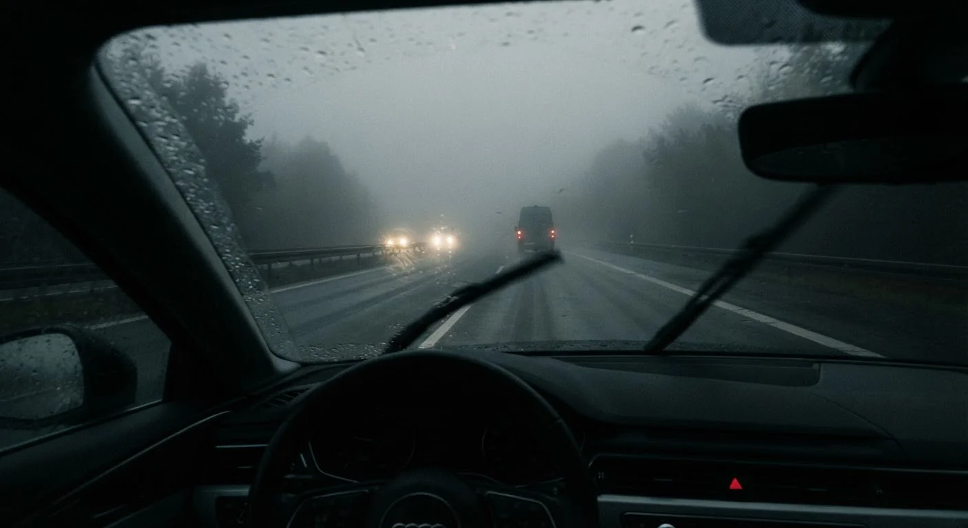 Driving in Fog, Ice, and Heavy Rain: Adapting to Each Condition