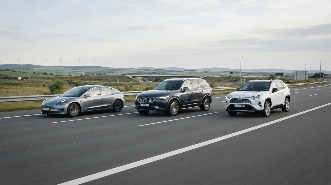 Electric, Hybrid, and Plug-In Hybrid: The Powertrain Landscape of New Cars