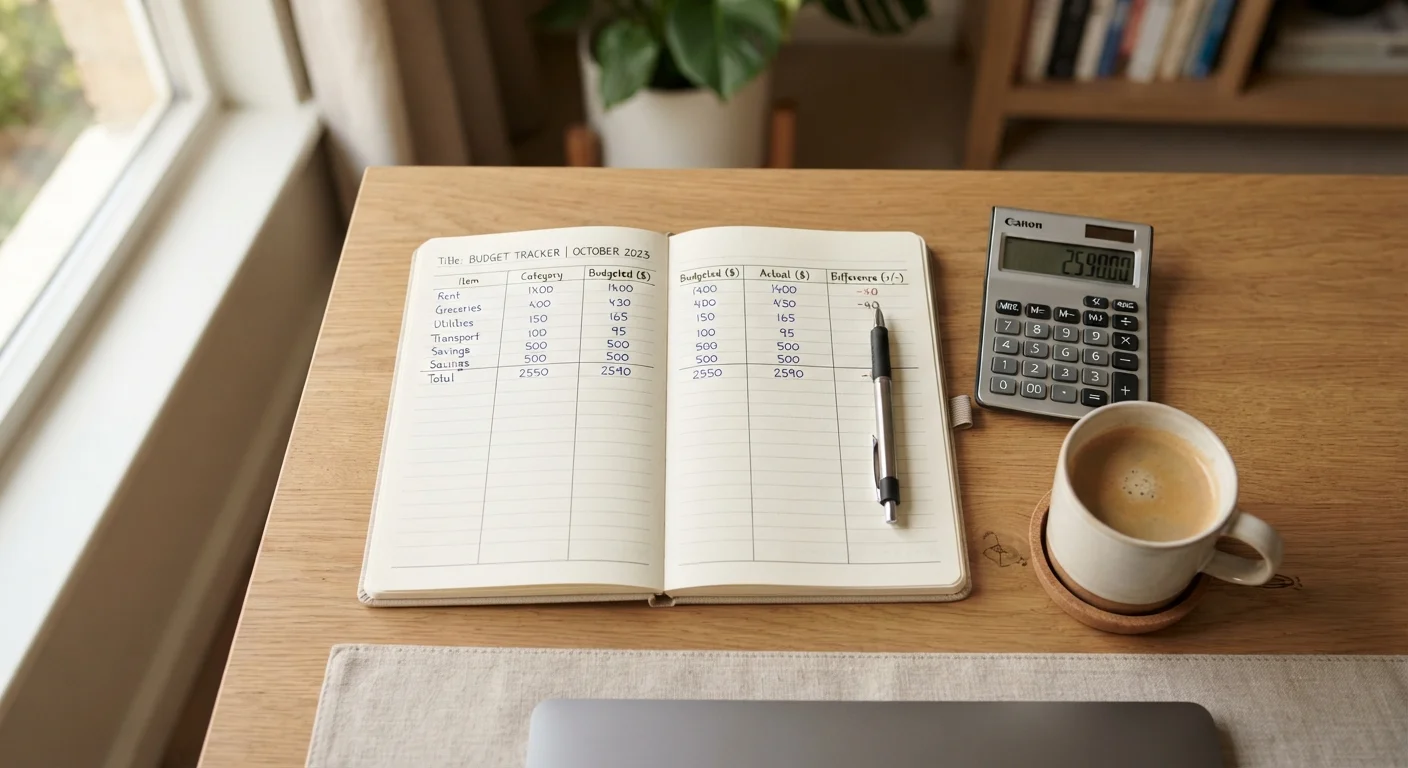 Monthly Budget Health Check