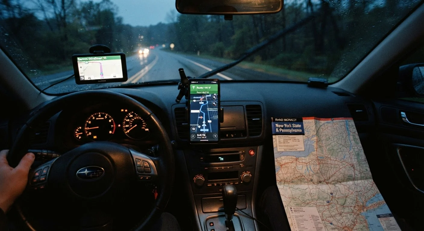 Navigation Apps, Paper Maps, and Offline GPS: How Each One Fails You