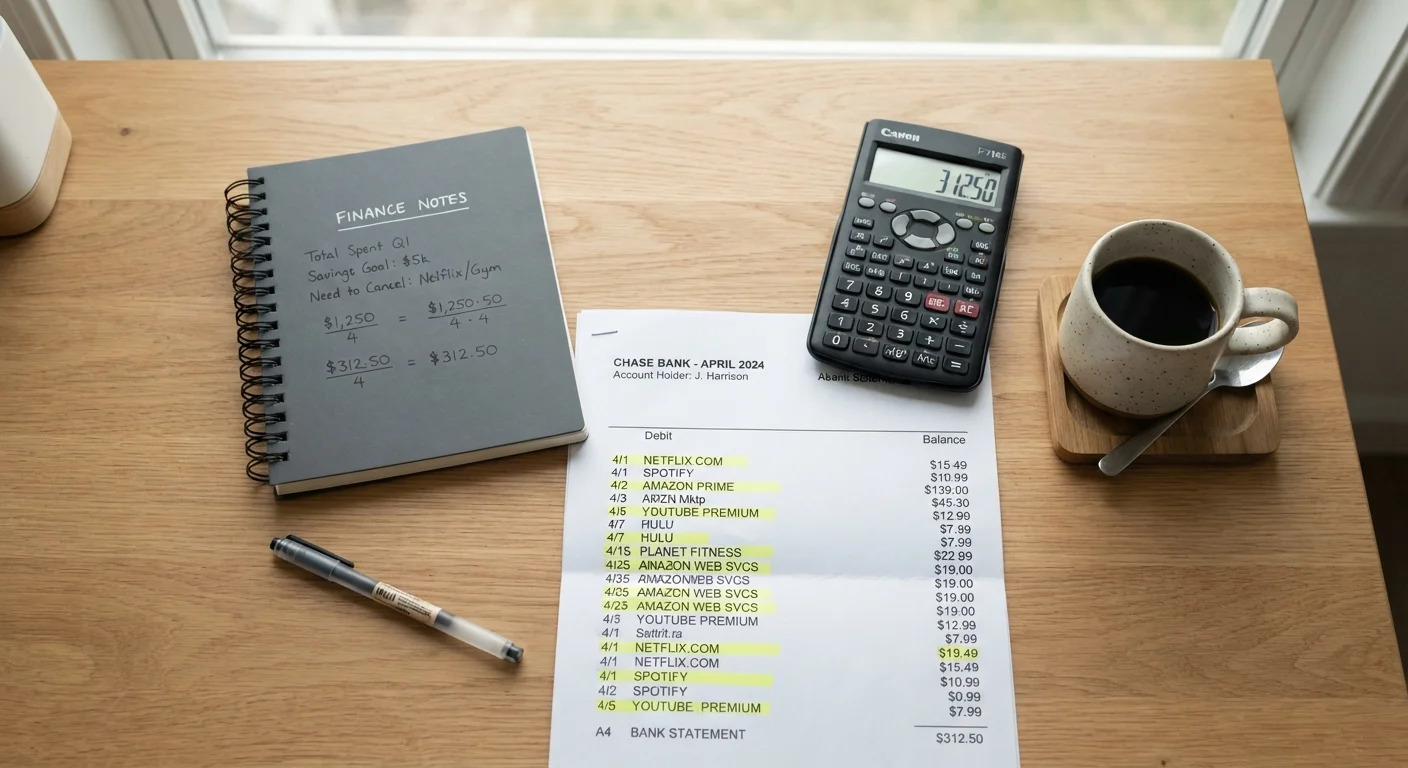 Subscription Creep: Auditing the Monthly Charges You've Stopped Noticing