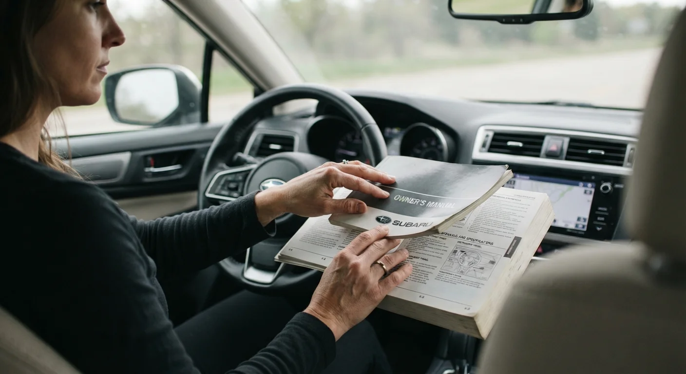 What the Owner's Manual Is Actually Trying to Tell You